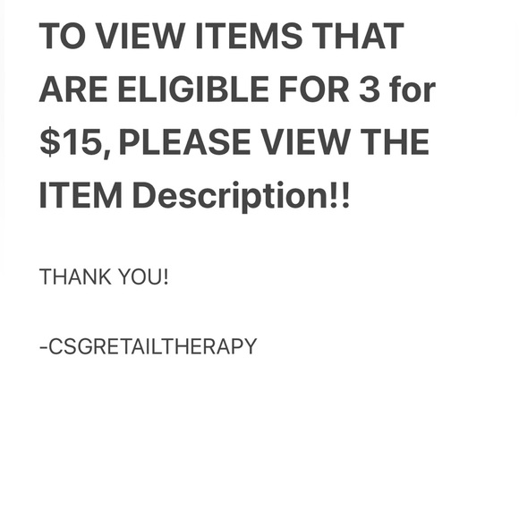 🎉3 for $15🎉Closet Revamp!! - Picture 2 of 3